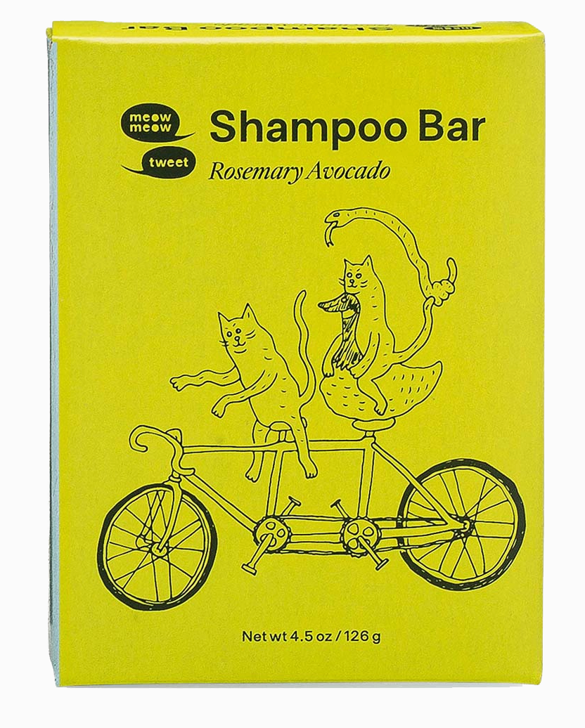 Rosemary Avocado Shampoo Bar - Meow Meow Tweet