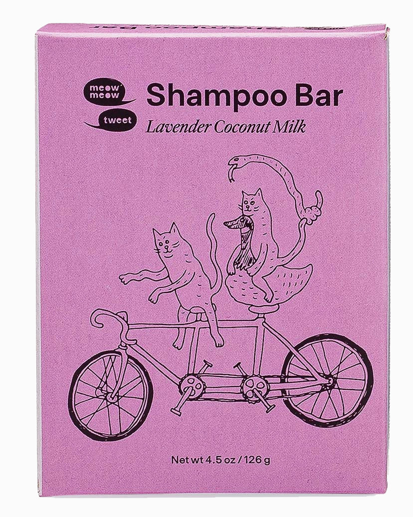 Lavender Coconut Milk Shampoo Bar - Meow Meow Tweet