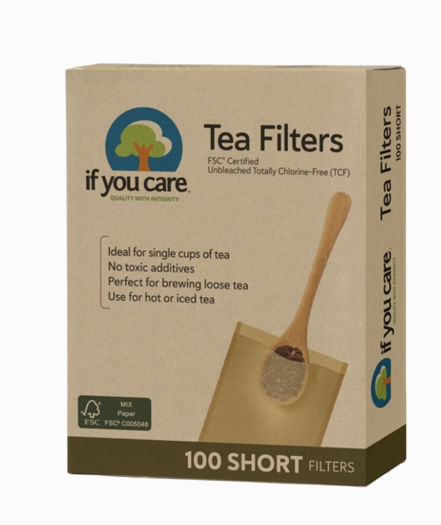 FSC Certified Unbleached Tea Filters - If You Care
