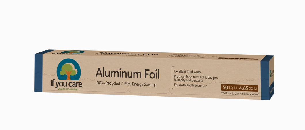 100% Recycled Aluminum Foil - If You Care