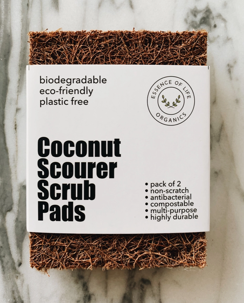 Coconut Dishscrubber, Pack of 5