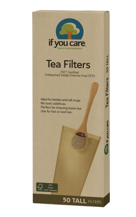 FSC Certified Unbleached Tea Filters - If You Care