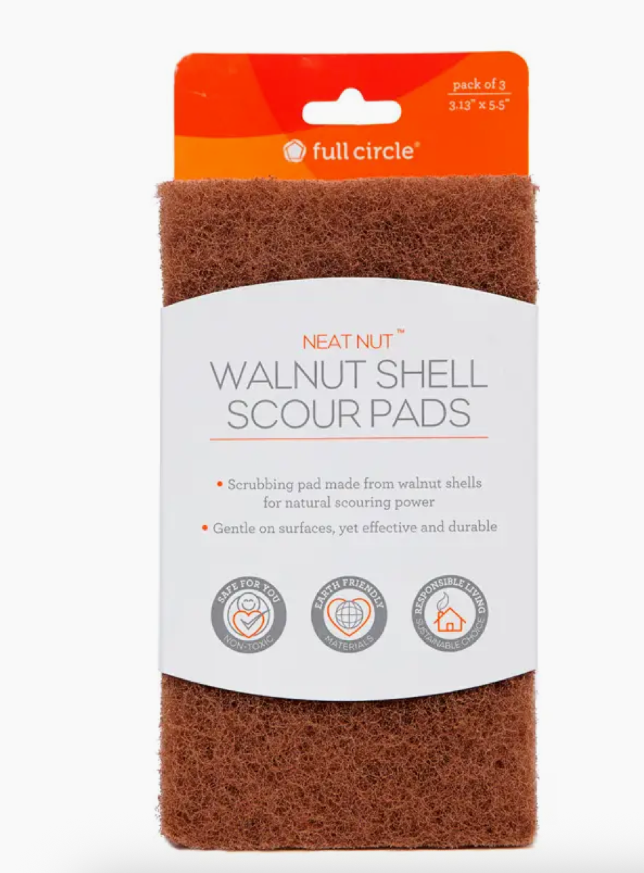 Walnut Shell Scour Pads