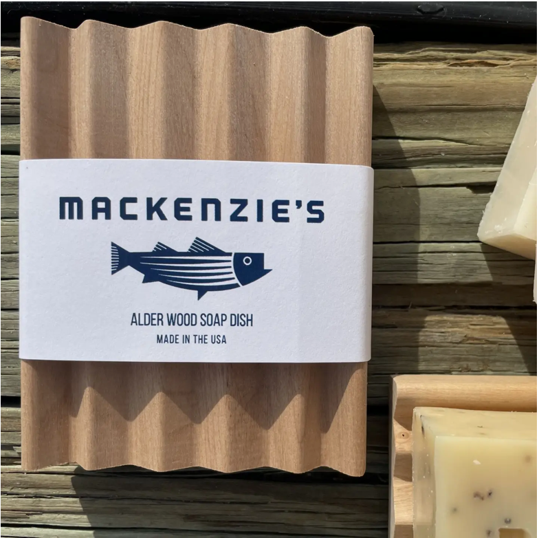 Mackenzie's Alder Wood Soap Dish