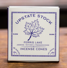 Load image into Gallery viewer, Ferris Lake - 25 Pack Incense Cones by Upstate Stock
