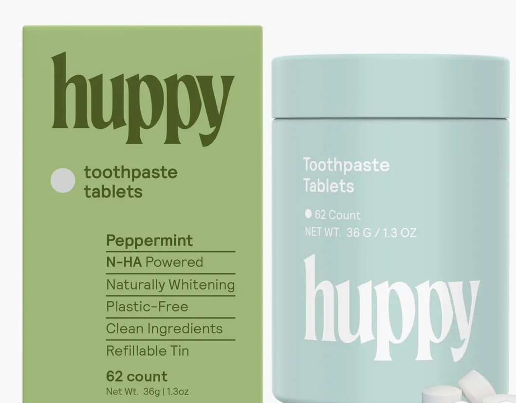 Huppy Toothpaste Tablets