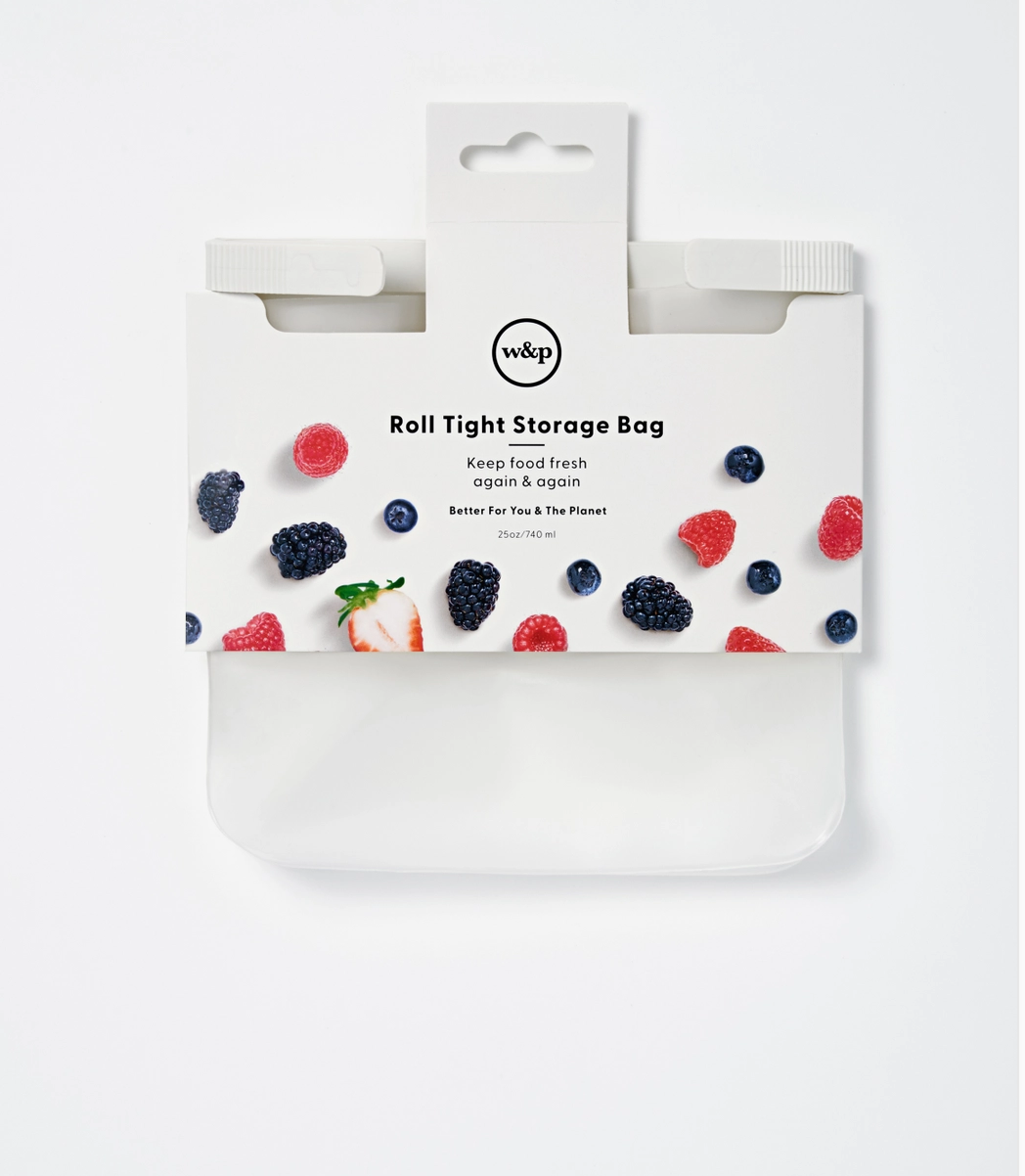Roll Tight, Silicone Freezer Bags by W&P
