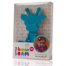 Load image into Gallery viewer, Little bamBAM Baby Teething Toy – Cyan
