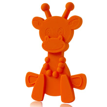 Load image into Gallery viewer, Little bamBAM Baby Teething Toy – Orange
