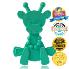 Load image into Gallery viewer, Little bamBAM Baby Teething Toy - Turquoise
