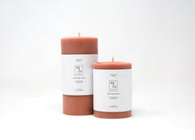 Load image into Gallery viewer, Terra Cotta | Beeswax Pillar Candle
