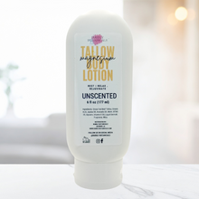 Load image into Gallery viewer, Magnesium Tallow Lotion  Unscented |Relaxation &amp; Muscle Relief
