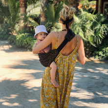 Load image into Gallery viewer, Toddler Carrier Leopard Print Brown
