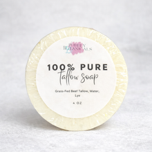 Load image into Gallery viewer, Handcrafted Tallow Soap - Pure Tallow | Unscented Gentle, Nourishing Skincare
