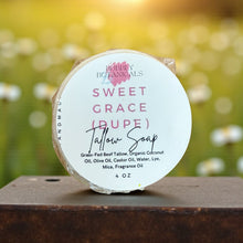 Load image into Gallery viewer, Tallow Mini Soaps – Natural Handmade Soap Bars for Gift or Travel
