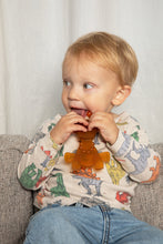 Load image into Gallery viewer, The Little Bamber - Natural Rubber &amp; Baltic Amber Teething Toy
