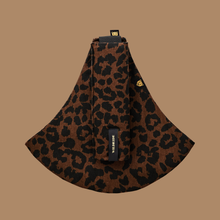 Load image into Gallery viewer, Toddler Carrier Leopard Print Brown

