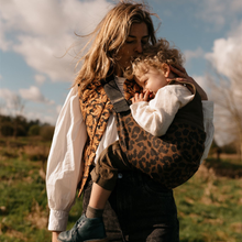 Load image into Gallery viewer, Toddler Carrier Leopard Print Brown
