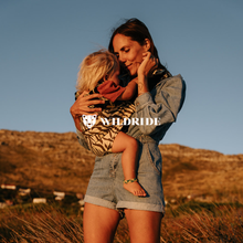 Load image into Gallery viewer, Toddler Carrier Brown Zebra Print
