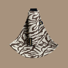 Load image into Gallery viewer, Toddler Carrier Brown Zebra Print
