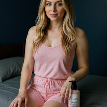 Load image into Gallery viewer, Tallow Body Lotion Freshly Folded | Clean Lavender Vanilla Scent
