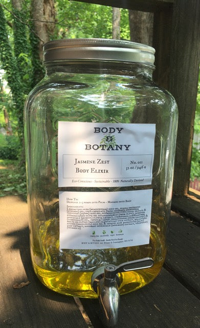 Jasmine Zest Body Elixir by Body and Botany