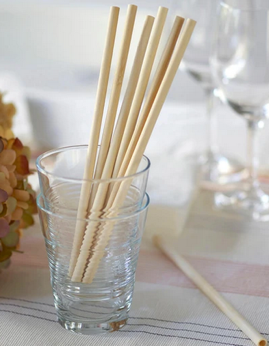 Single Use Bamboo Straws