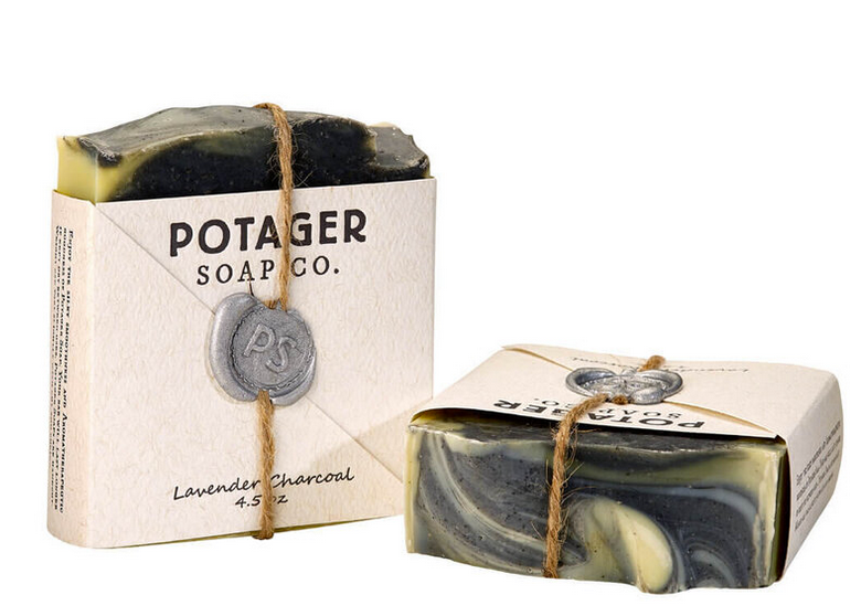 Potager, Lavender Charcoal Soap