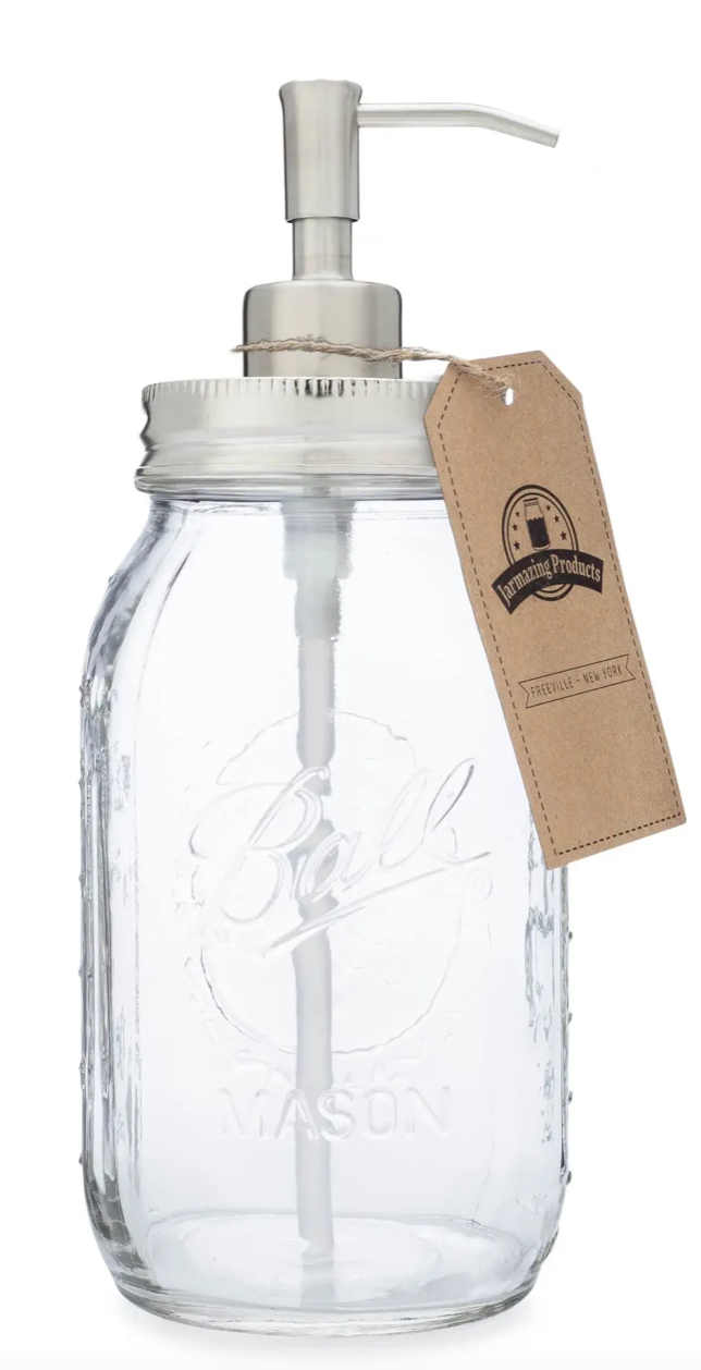 Empty Laundry Detergent Mason Jars - In Store Only