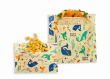 Load image into Gallery viewer, Bee&#39;s Wrap - Snack and Sandwich Bag Wrap

