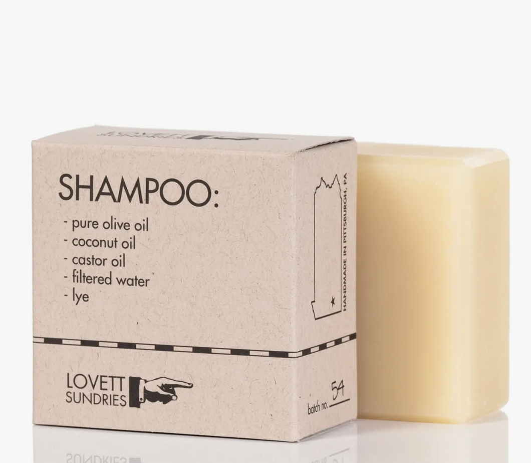 Lovett Sundries Shampoo Bar